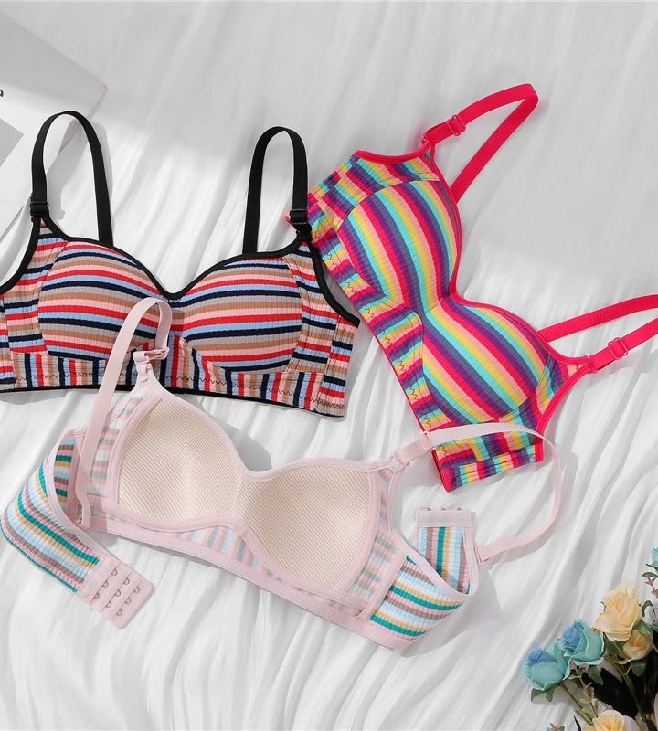 CandyStripe Bliss Bra