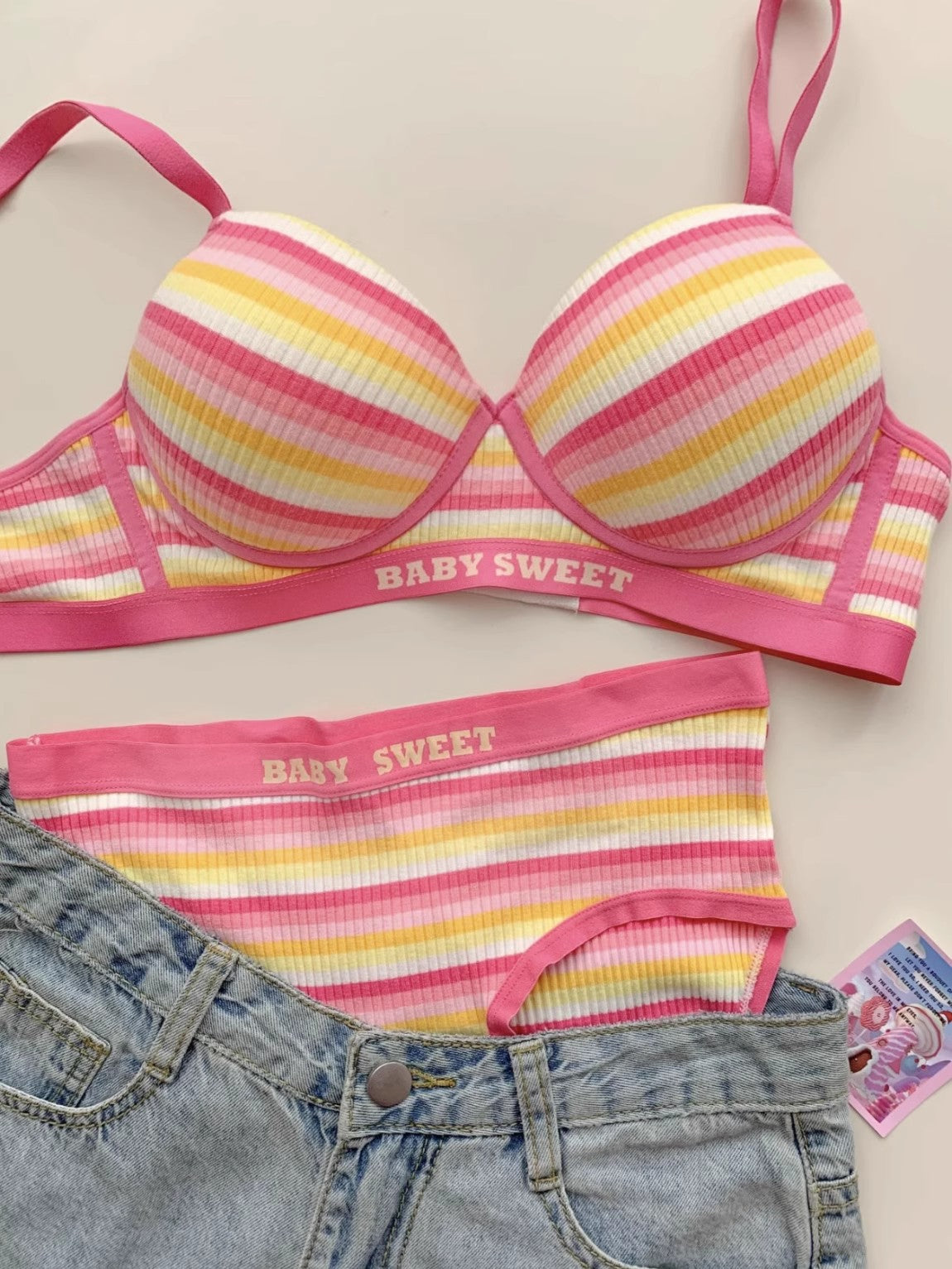 CandyStripe Bliss Bra