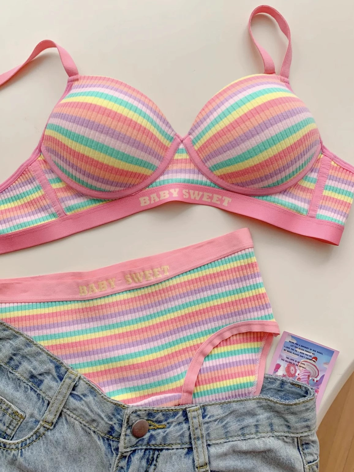 CandyStripe Bliss Bra