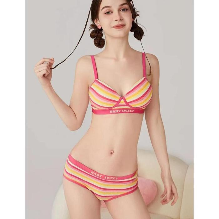 CandyStripe Bliss Bra