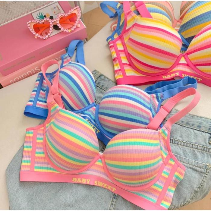 CandyStripe Bliss Bra