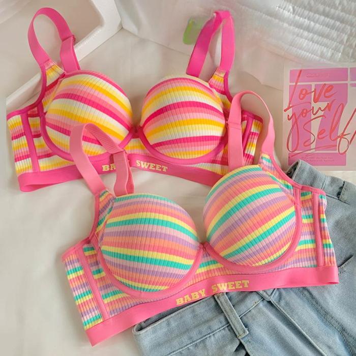 CandyStripe Bliss Bra